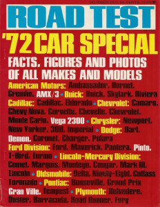 ROAD TEST MAGAZINE 1971 OCT - NEW AMERICAN CARS, 240Z, ALFA BERLINA, FIAT 124